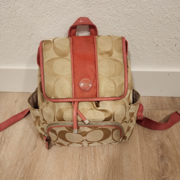 Coach Signature SIS Backpack - Picture 2 of 14